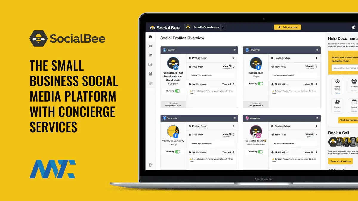 SocialBee Small Business and Agency Social Media Publishing and Services