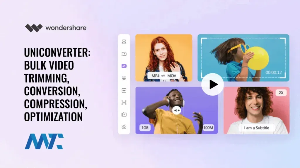 Wondershare Bulk Video Editing, Conversion, Compression and Optimization