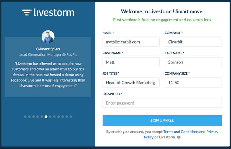 Clearbit: Using Real-Time Intelligence To Personalize And Optimize Your B2B Website 3 Shortening Forms with Clearbit to Increase B2B Conversions