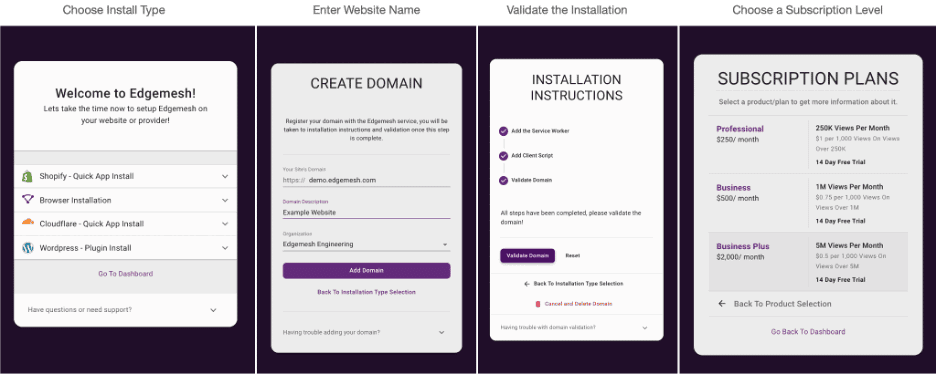 Edgemesh: The ROI of E-commerce Site Speed as a Service 71 Edgemesh Client Acceleration