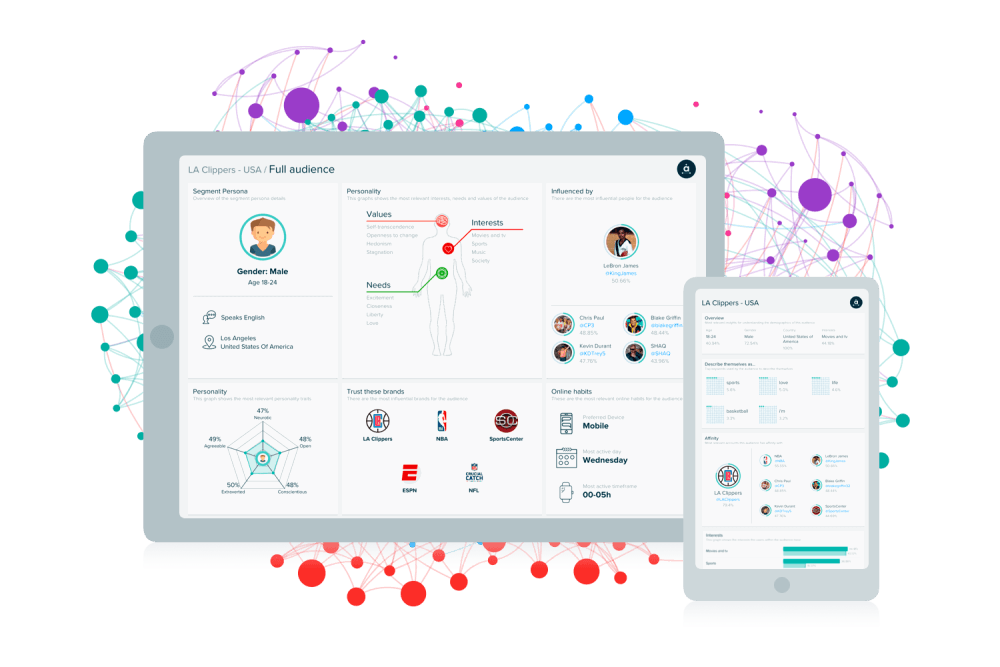 Audiense Insights: Audience Segmentation Intelligence and Analysis Software 4 Integrate Audiense Insights with your own data or visualizations
