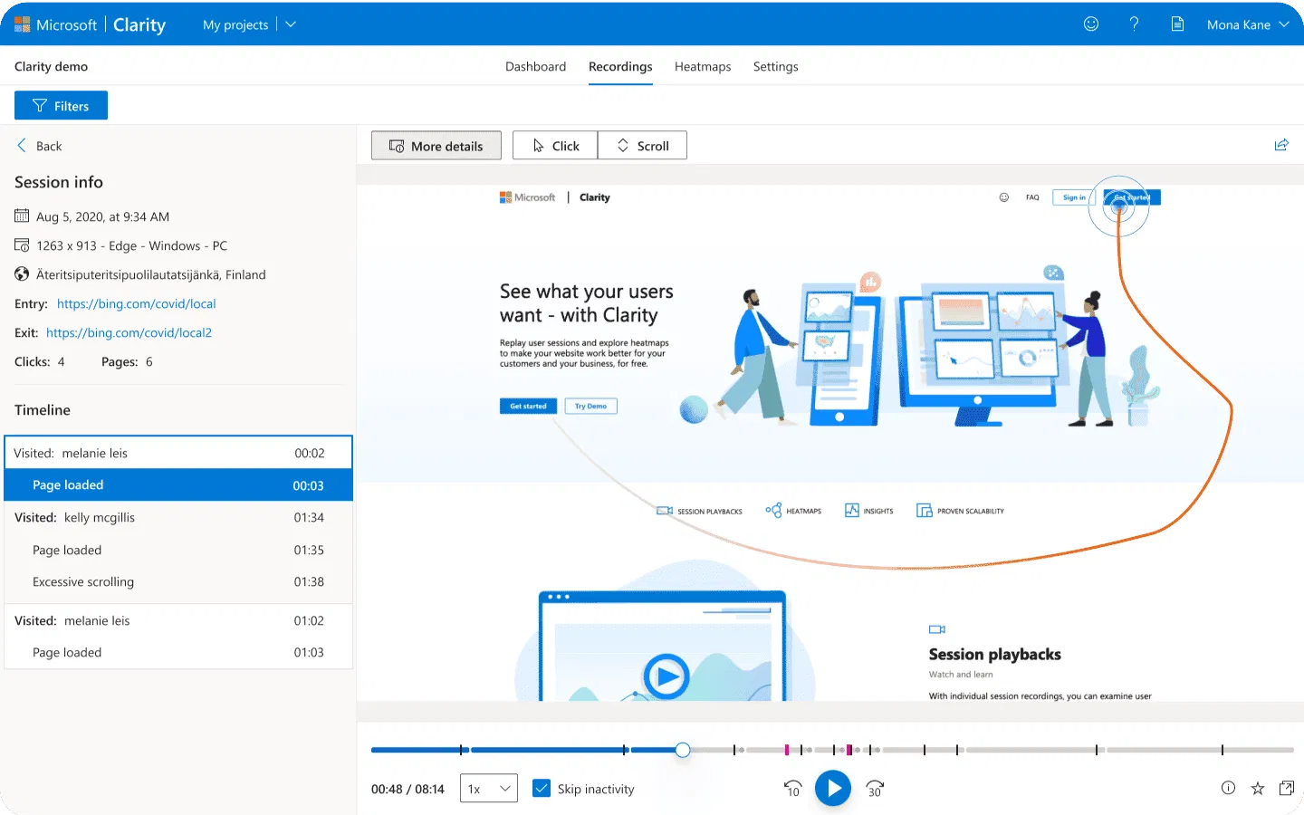 microsoft-clarity-session-recordings