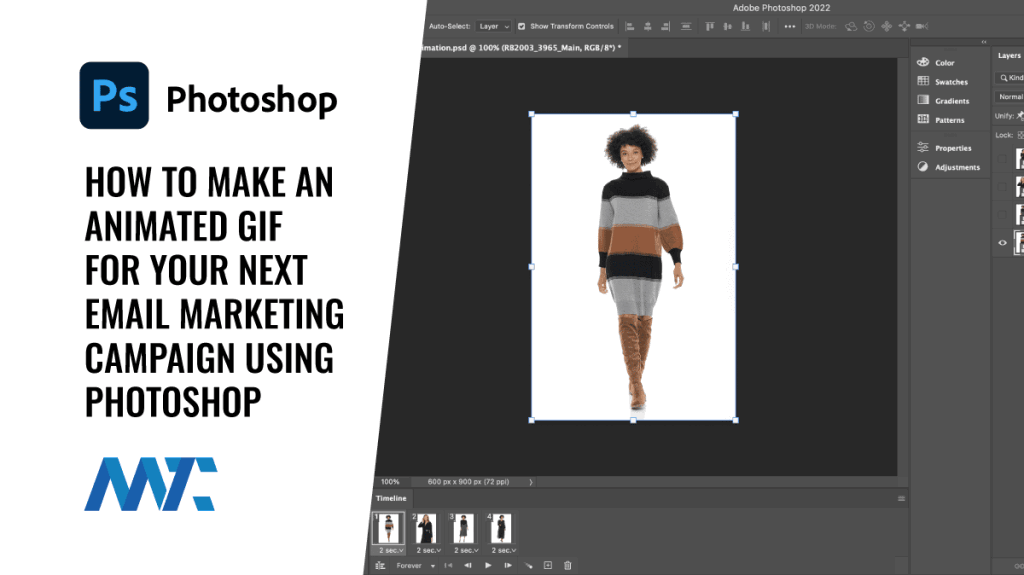 Photoshop Animated GIF for Email Marketing