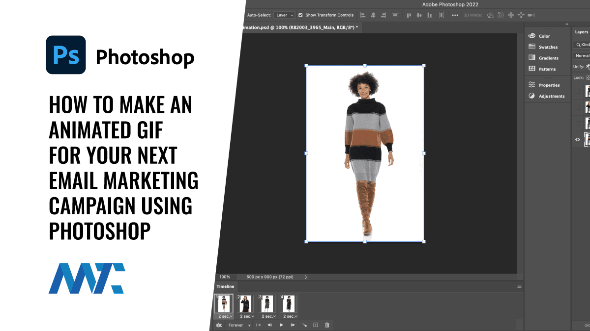 Photoshop Animated GIF for Email Marketing