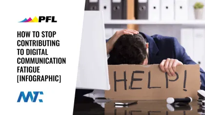 Digital Communication Fatigue Infographic