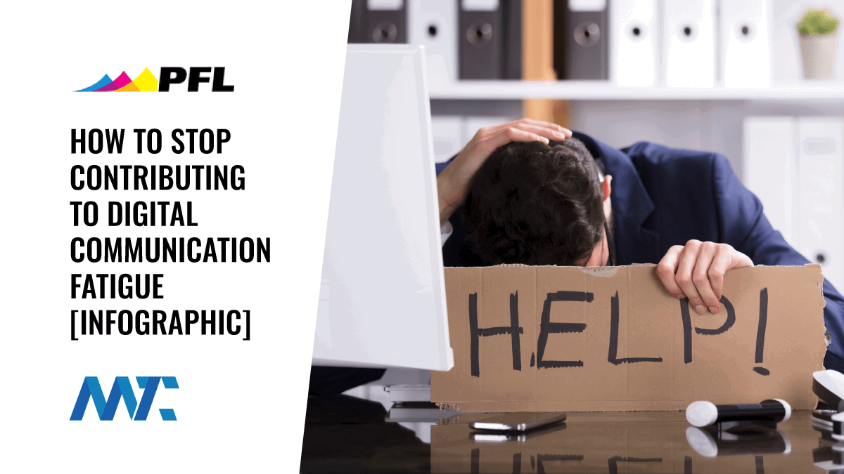 Digital Communication Fatigue Infographic