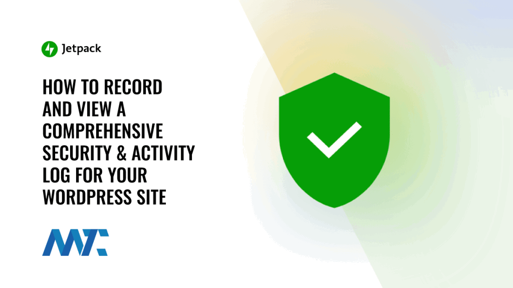 Jetpack Security Activity Log for WordPress
