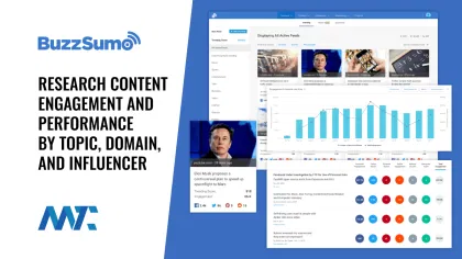 BuzzSumo - Content Engagement and Performance Monitoring