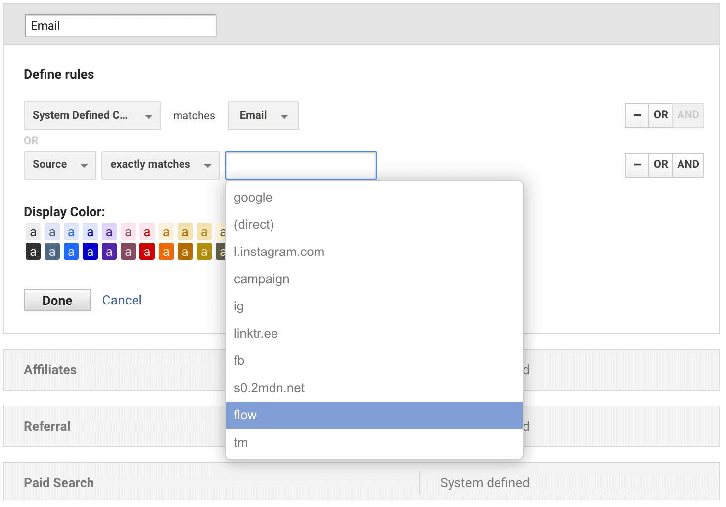 modify-email-channel-definition