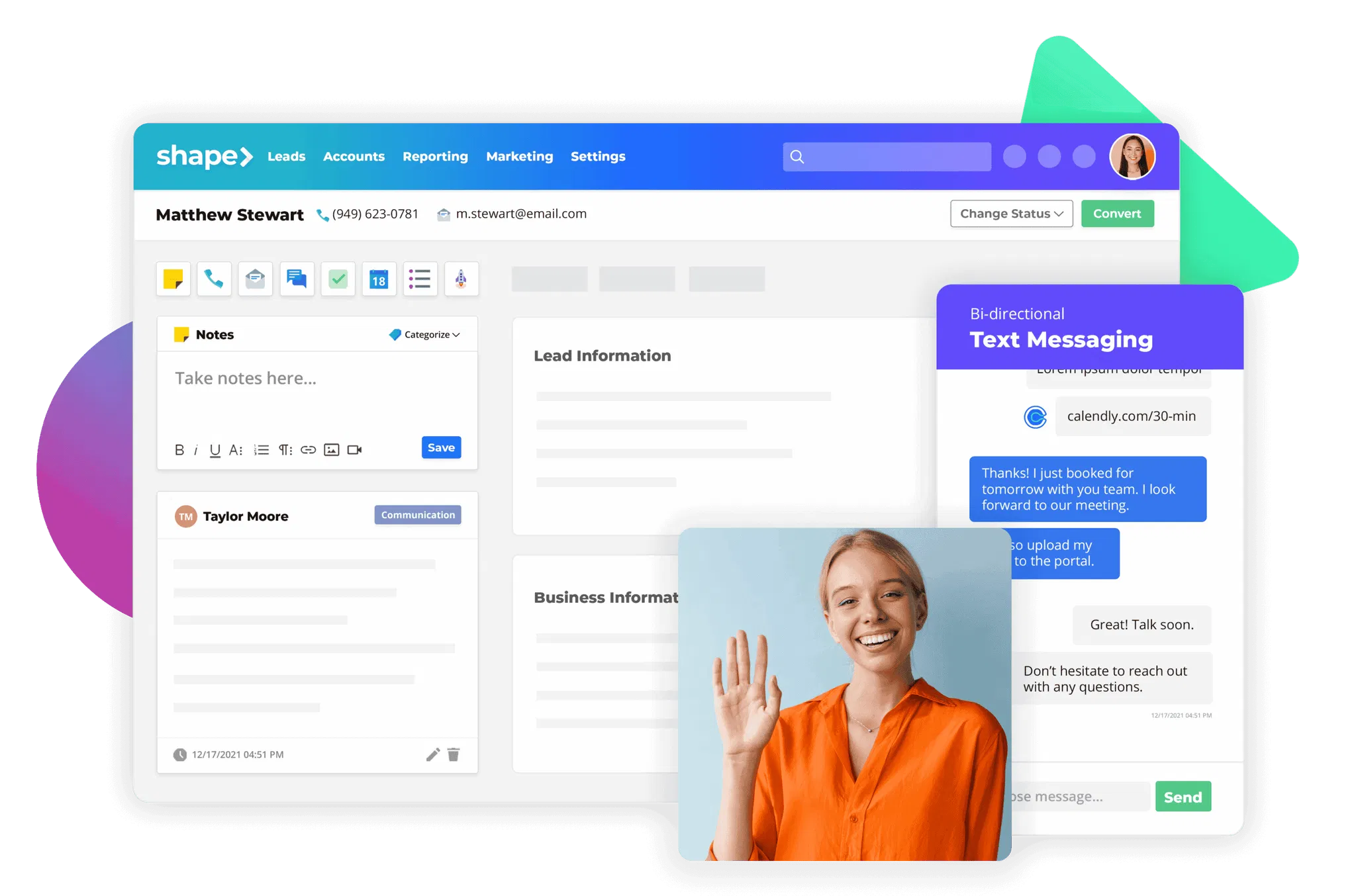ShapeSoftwareCRM_Contact