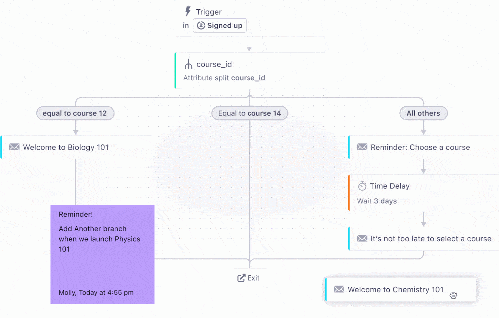 Customer.io: Automated Marketing Messages that Convert 4 Customer.io - automated messaging campaign workflows