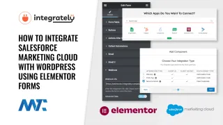 Integrately: WordPress Elementor Form Webhook to Salesforce Marketing Cloud App Integration