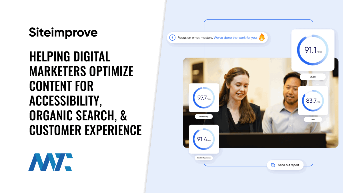 Siteimprove: Optimize Content for Accessibility, Organic Search, Customer Experience and Marketing Performance 1 Siteimprove: Accessibility, SEO, Customer Experience Platform for Content Marketing