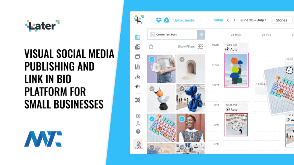 Later: Visual Social Media Publishing and Link In Bio Tool