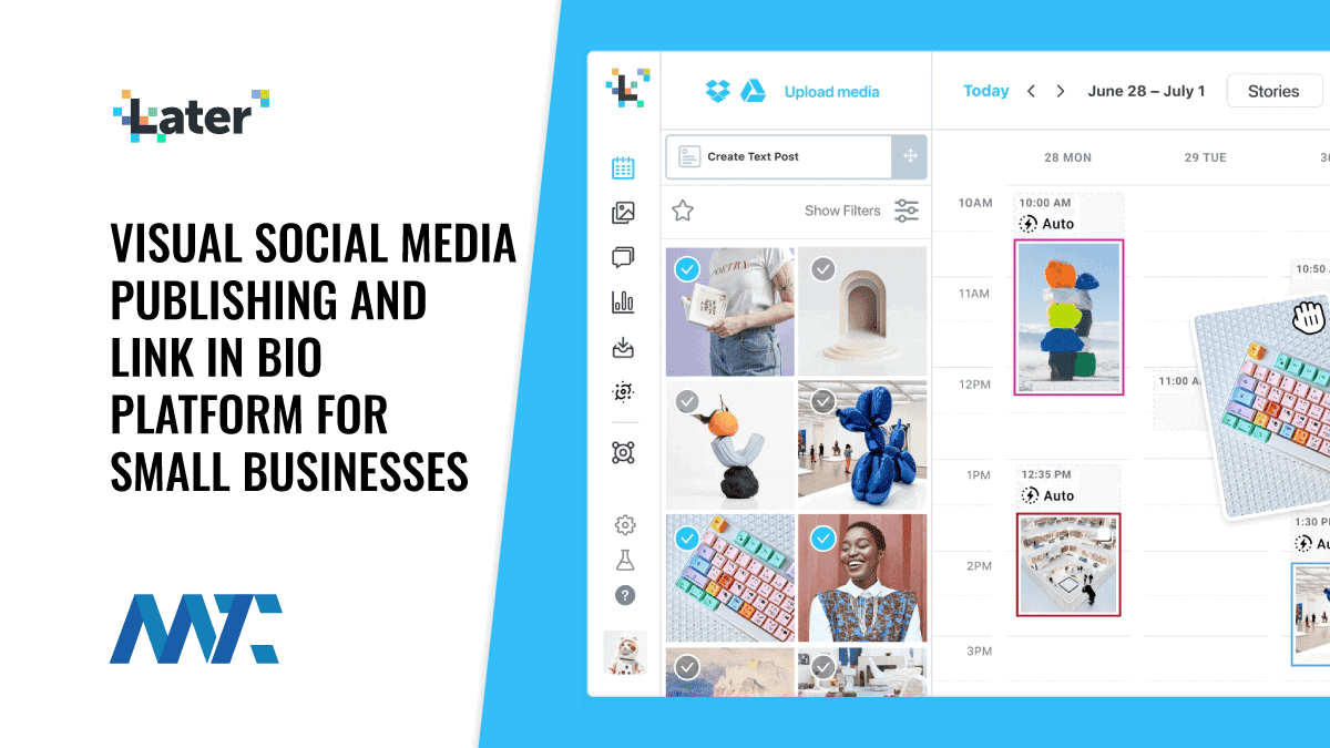 Later: Visual Social Media Publishing and Link In Bio Tool