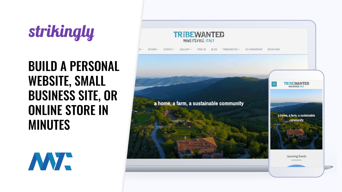 Strikingly - Responsive Personal Sites, Small Business Websites, Online Stores