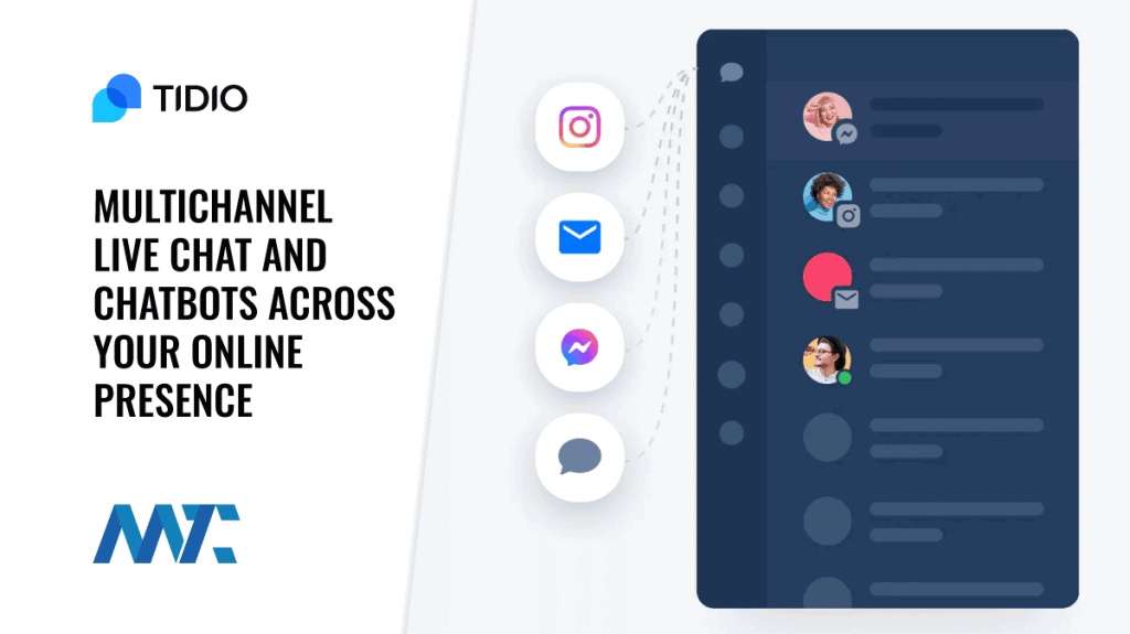 Tidio Multichannel Live Chat and Chatbots