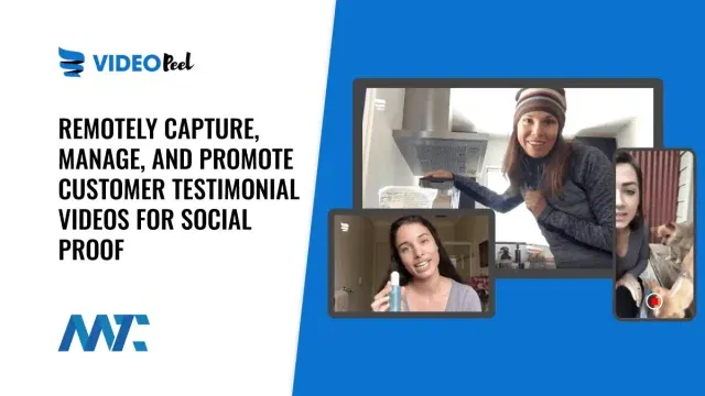 VideoPeel: Remotely Capture Customer Testimonial and Review Videos