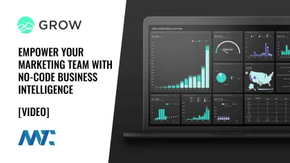 Grow: Marketing BI and No-Code, SQL-Less Dashboards