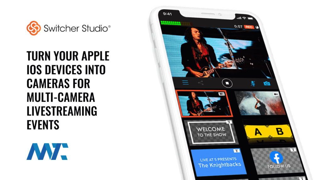 Switcher Studio: Live stream on iOS with Apple iPhone or iPad