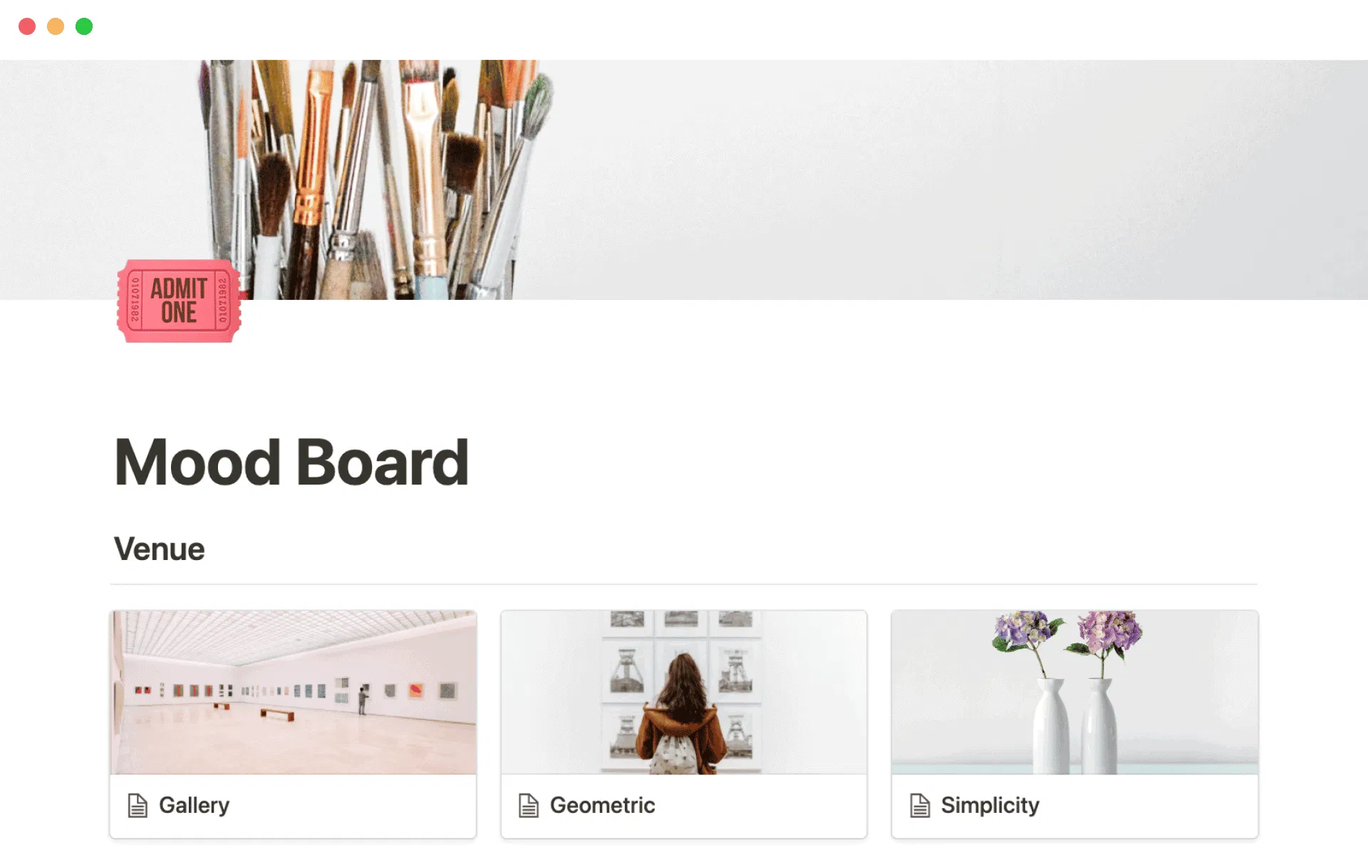Notion - Ideation Template