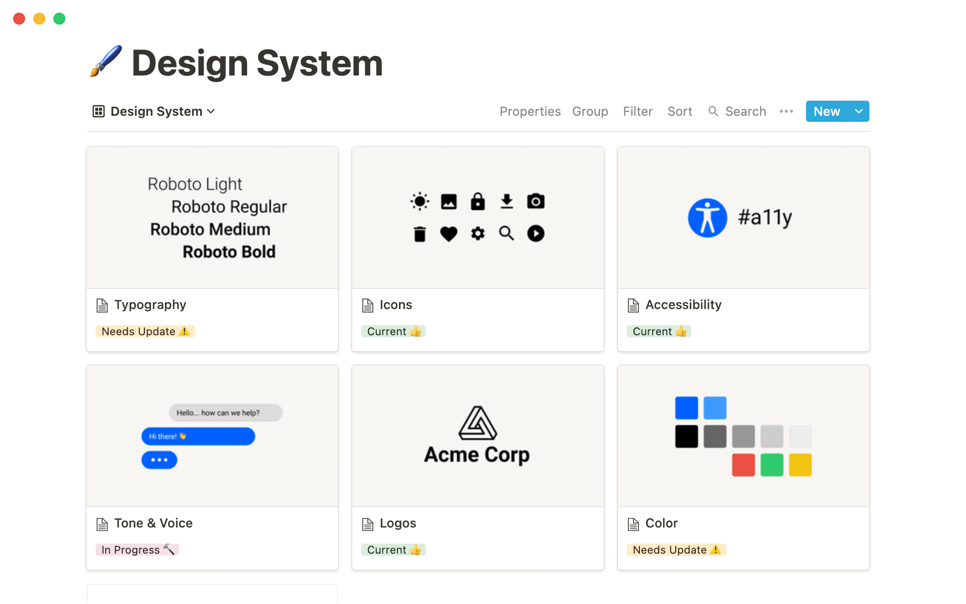Notion - Graphic Design Branding Template