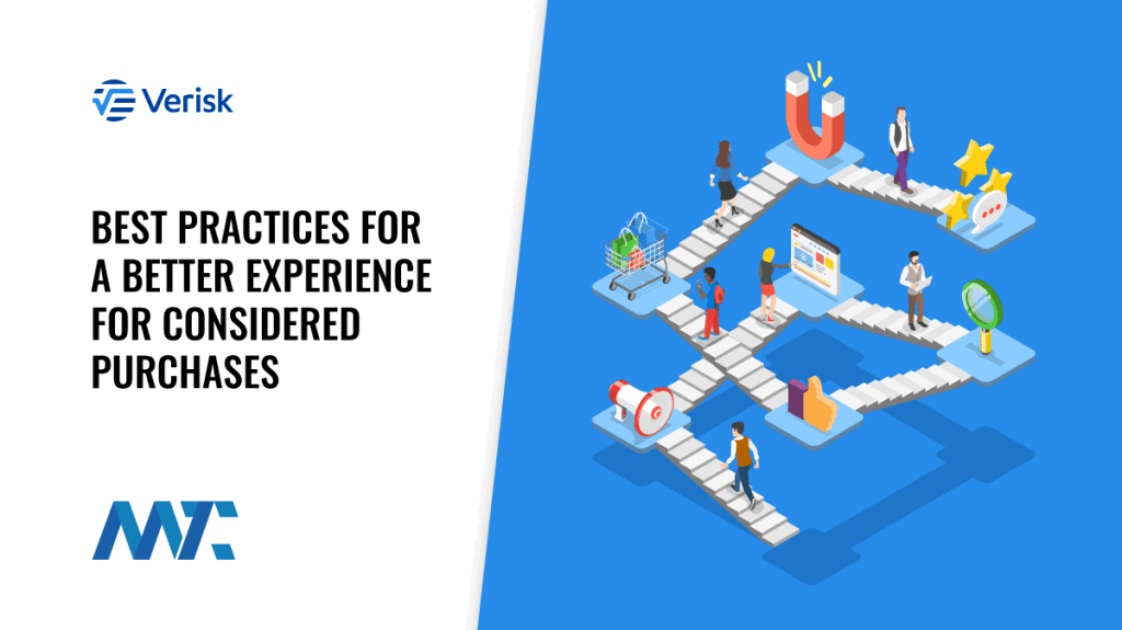 Best Practices For A Better Experience For Considered Purchases