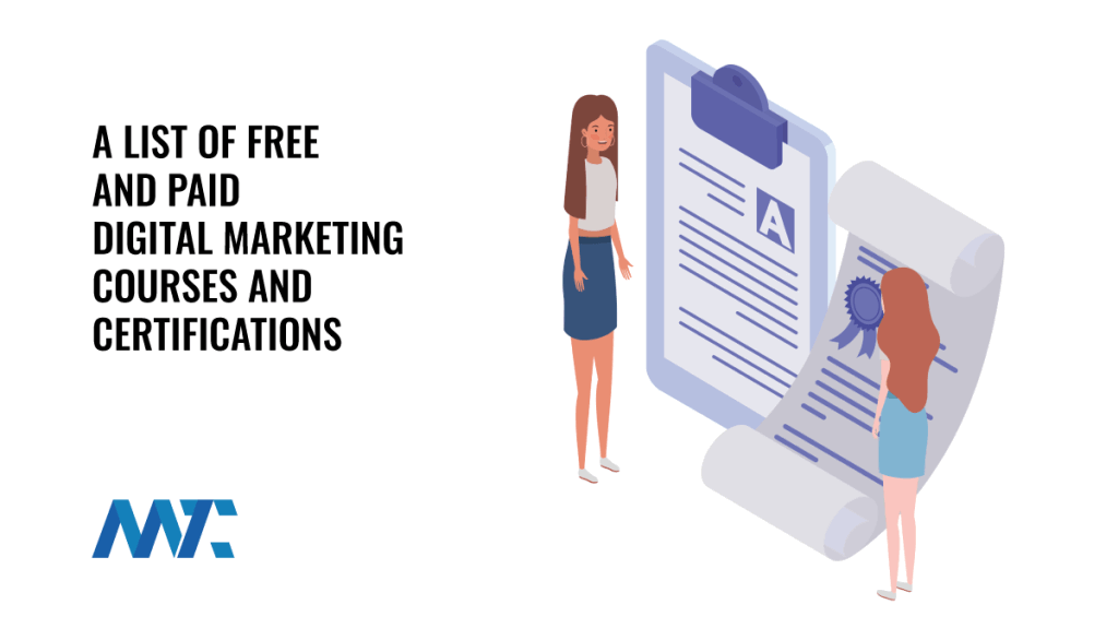Digital Marketing Training Courses and Certifications