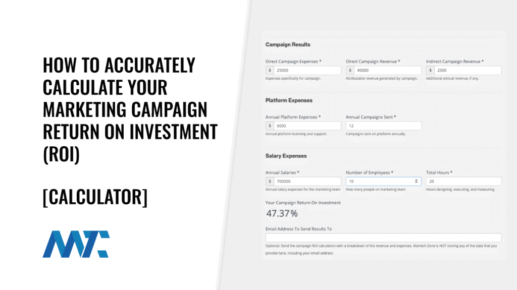 Marketing Campaign ROI Calculator
