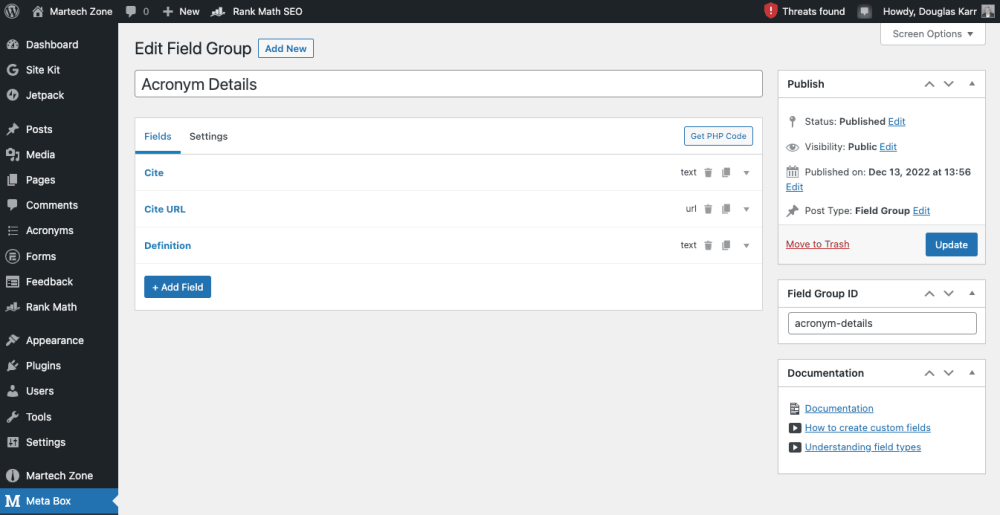 Meta Box: The Best WordPress Plugin Framework For WordPress Custom Fields, Custom Post Types, and Taxonomies 3 meta box