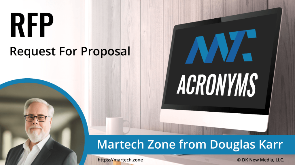 RFP: Request For Proposal What is the acronym RFP? Request For Proposal