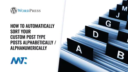 How to Sort WordPress Custom Post Types Alphabetically