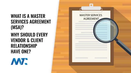 What is a Master Services Agreement