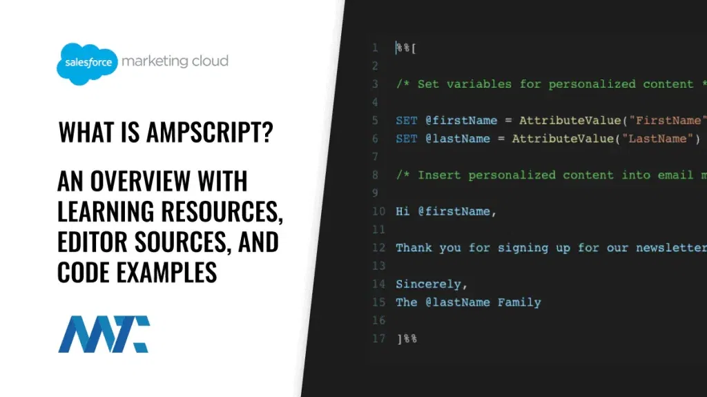 What is AMPScript? Resources and Examples