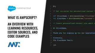 What is AMPScript? Resources and Examples