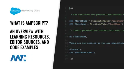 What is AMPScript? Resources and Examples