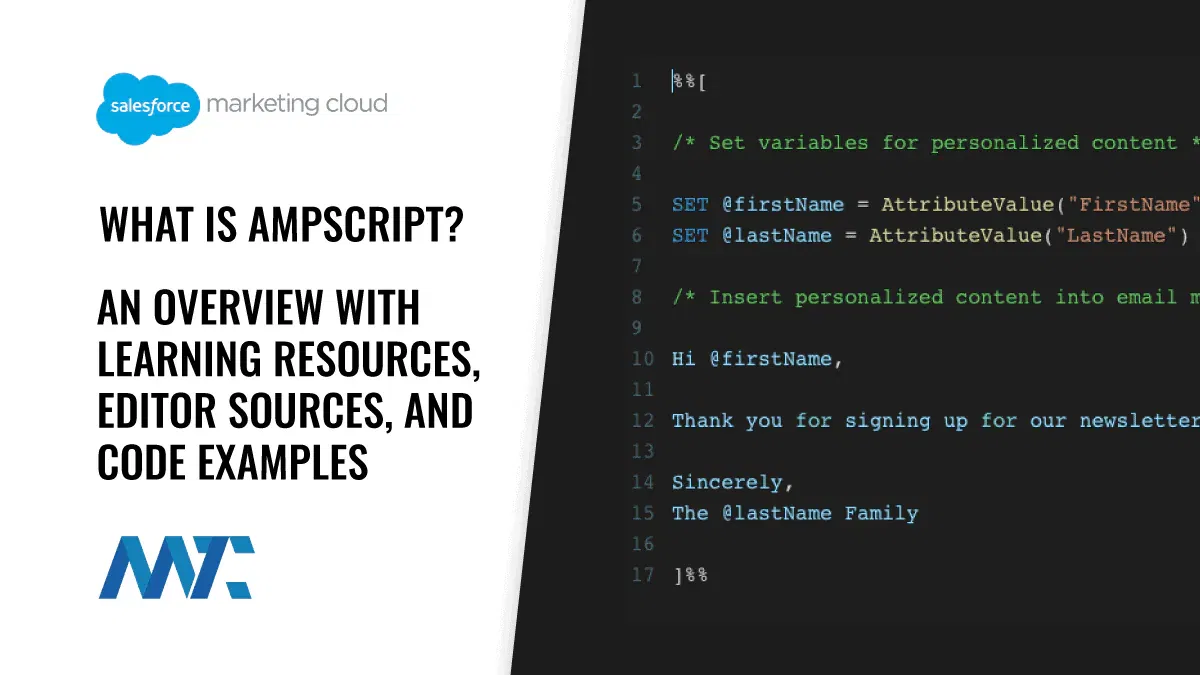 What is AMPScript? Resources and Examples