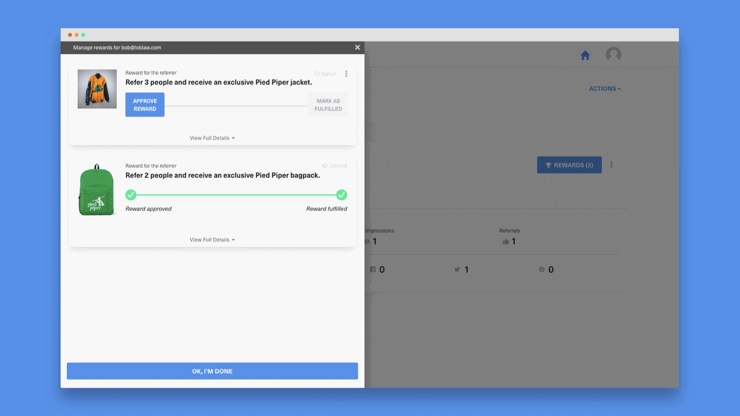 GrowSurf: Effortlessly Launch A Fully Automated Referral Marketing Program 4 Referral Customization