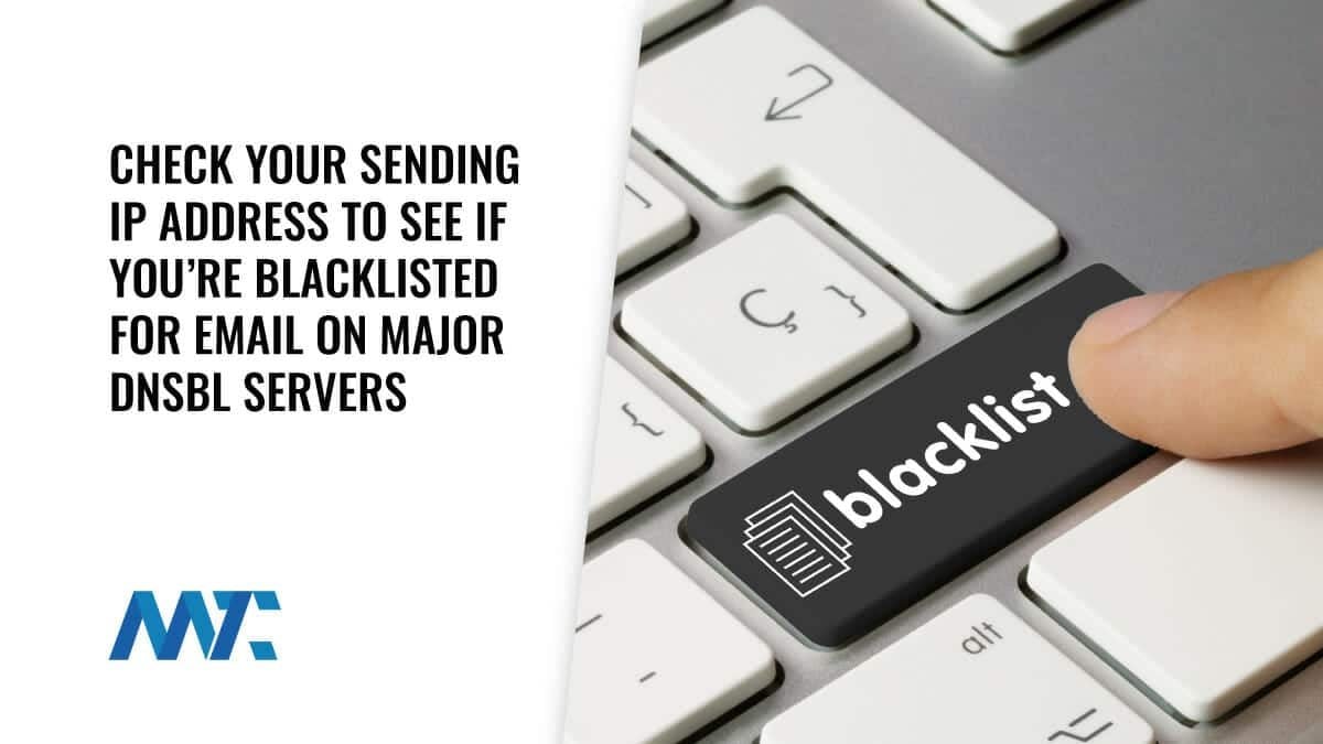 Blacklist Checker For Email IP Addresses | Martech Zone