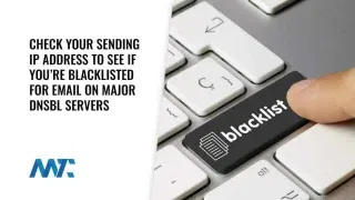 Check To See If Your IP is blacklisted on major DNSBL servers