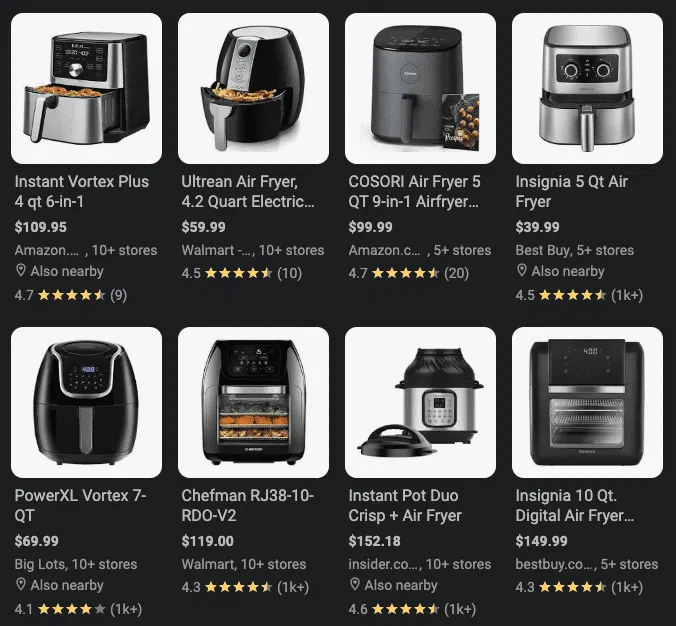 google-shopping-serp