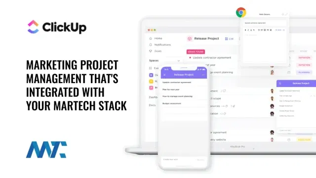 Marketing Project Management Platform - Clickup Collaboration, PM