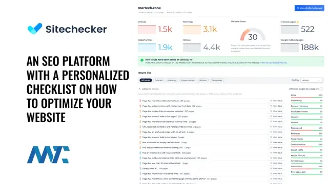 SEO Audit - Sitechecker