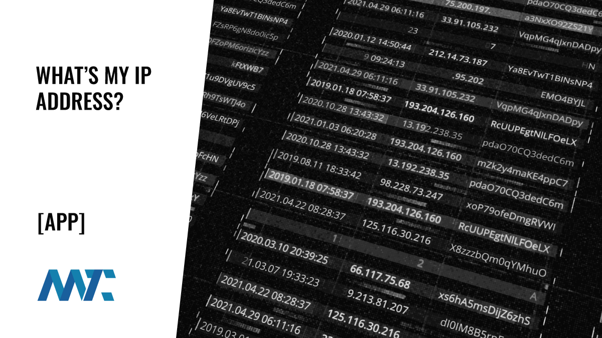 What is my IP Address?