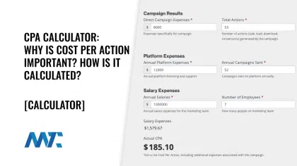 CPA Calculator: How Is Cost Per Action Calculated?
