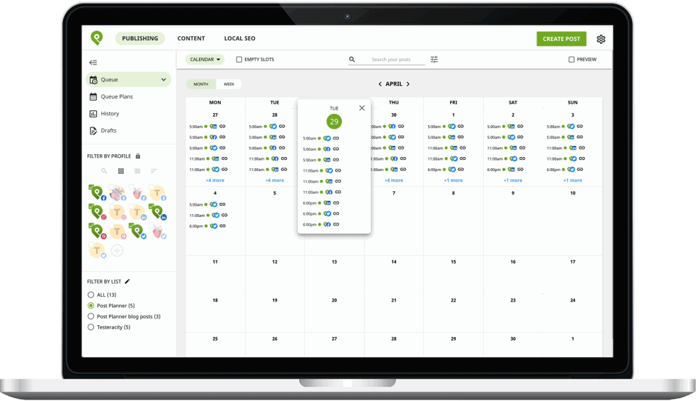 Post Planner - Schedule Your Social Media Content