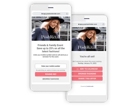 postreminder-mobile-landing-page