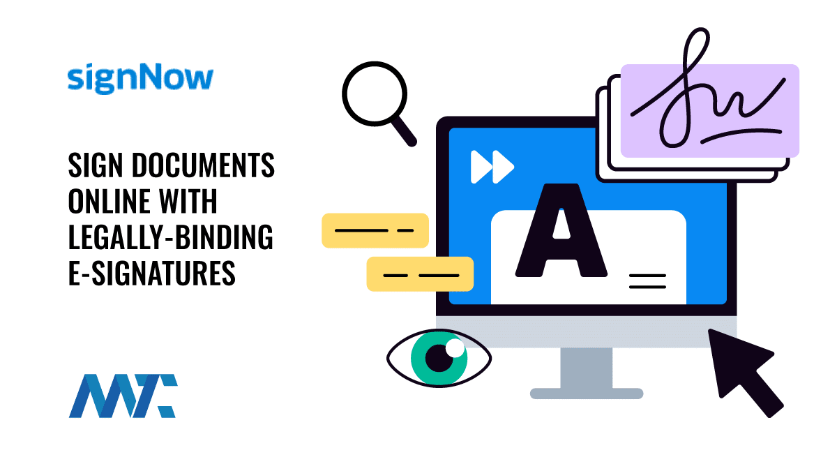 signNow E-Signature Document Automation and Repository Platform