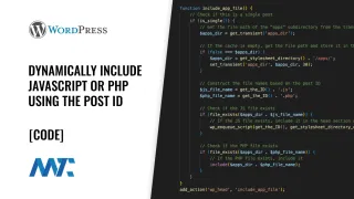 WordPress: Functions.php include JS file or PHP based on Post_ID
