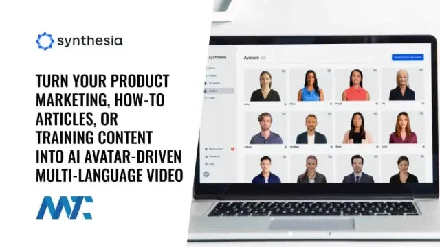 Synthesia - AI Avatar Video Creation From Text (text to speech)